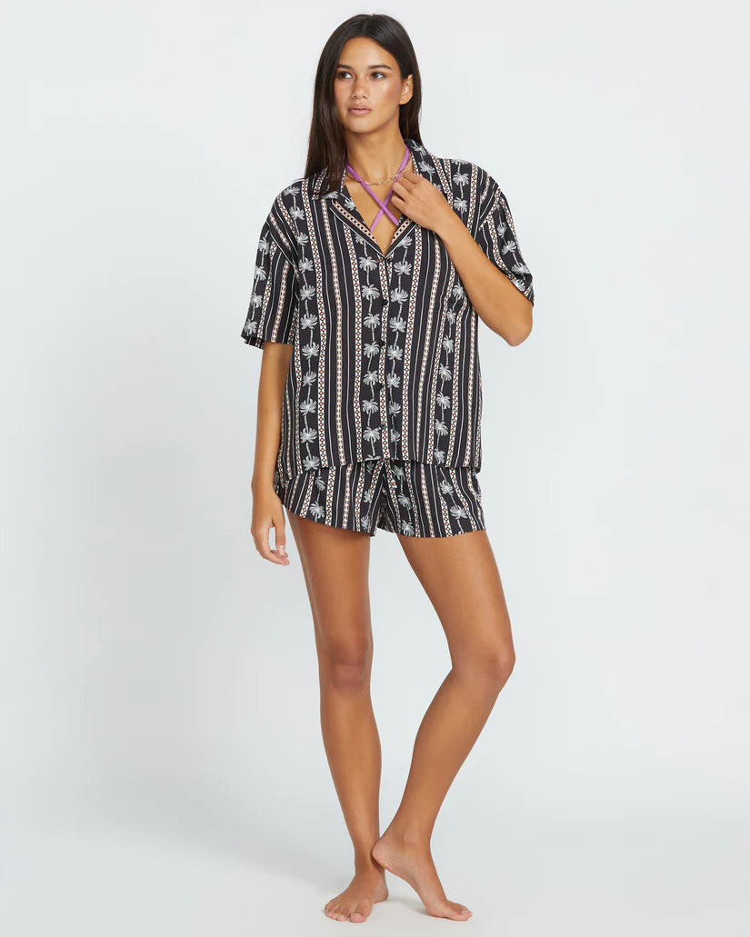 VOLCOM | SUN STUNNER SS | חולצה מכופתרת נשים VOLCOM