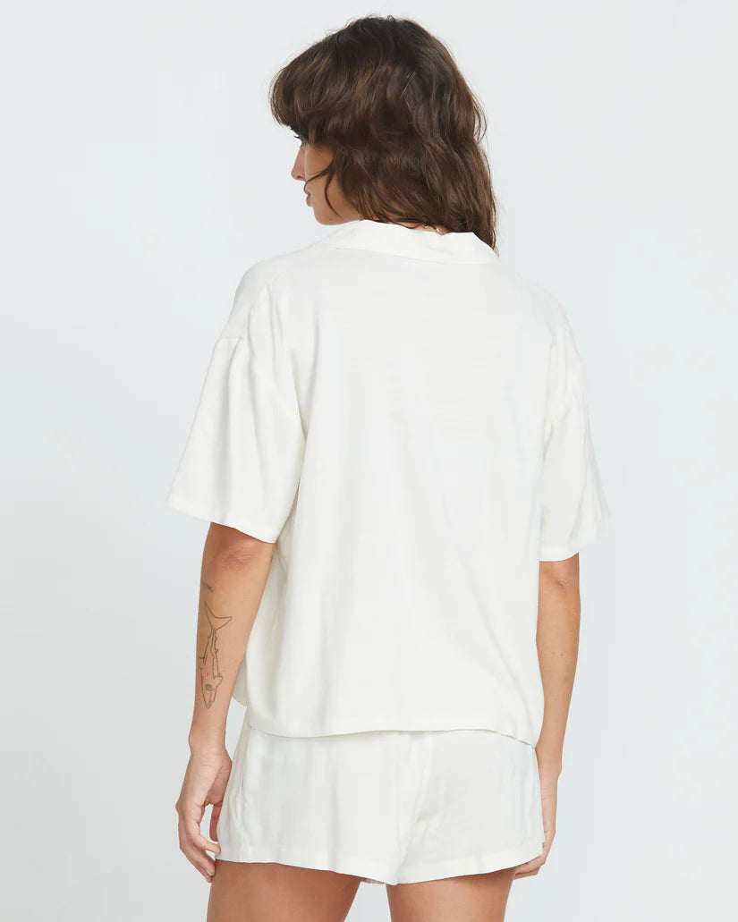 VOLCOM | SUN STUNNER SS | חולצה מכופתרת נשים VOLCOM