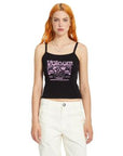 VOLCOM | 1991 STRAPPY TANK | גופיה נשים שחור VOLCOM