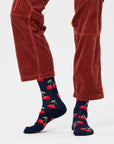 HAPPY SOCKS | CHERRY SOCK | האפי סוקס זוג גרביים דובדבן 911