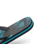 REEF | CJ6635 Kid Switchfoot Print Washed Aqua | כפכף ילדים ווש תכלת REEF
