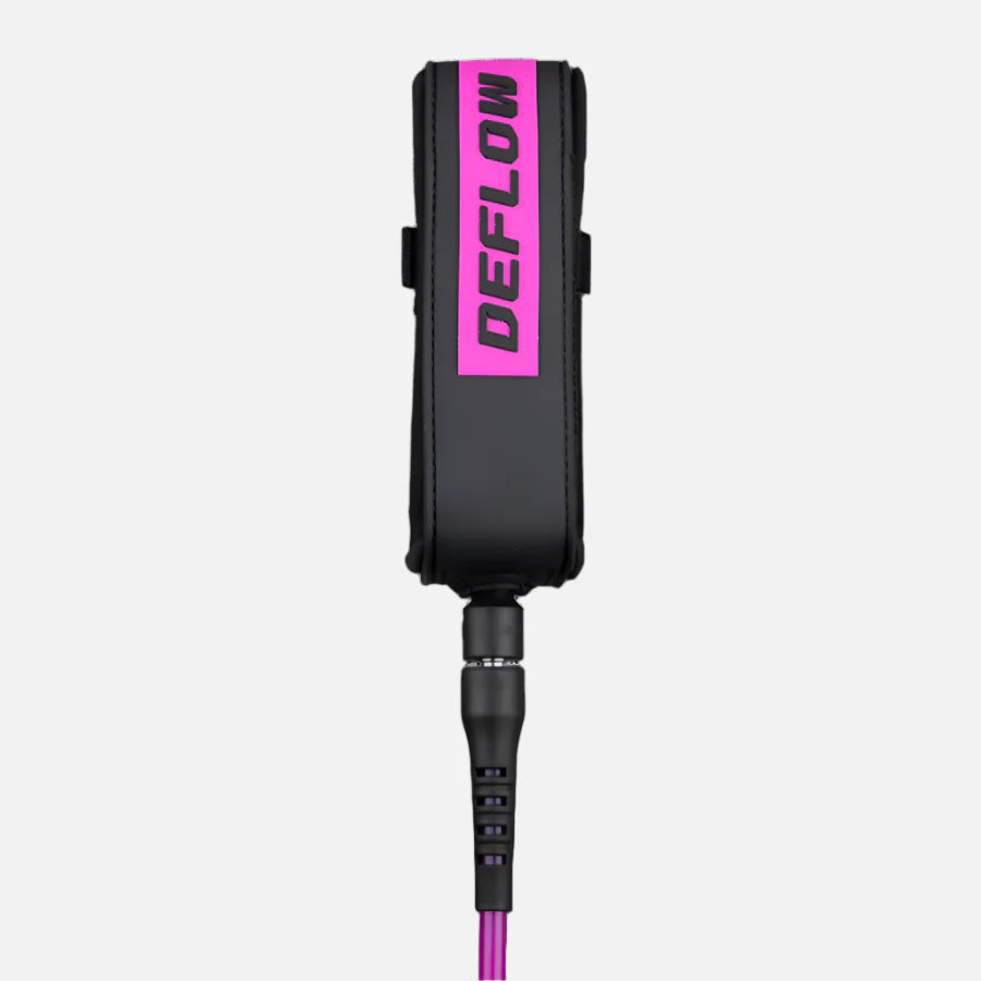 DEFLOW | CORE RANGE LEASH 8FT 7MM | ליש קור 8 סגול דוגית