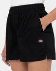 DICKIES | VALE SHORT W | מכנס קצר שחור נשים וי .אפ ישראל (אפראל) בע"מ