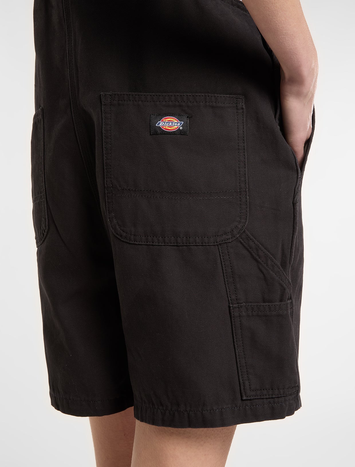 DICKIES | LIGHTWEIGHT CANVAS SHORT BIB W | אוברול קצר נשים וי .אפ ישראל (אפראל) בע"מ