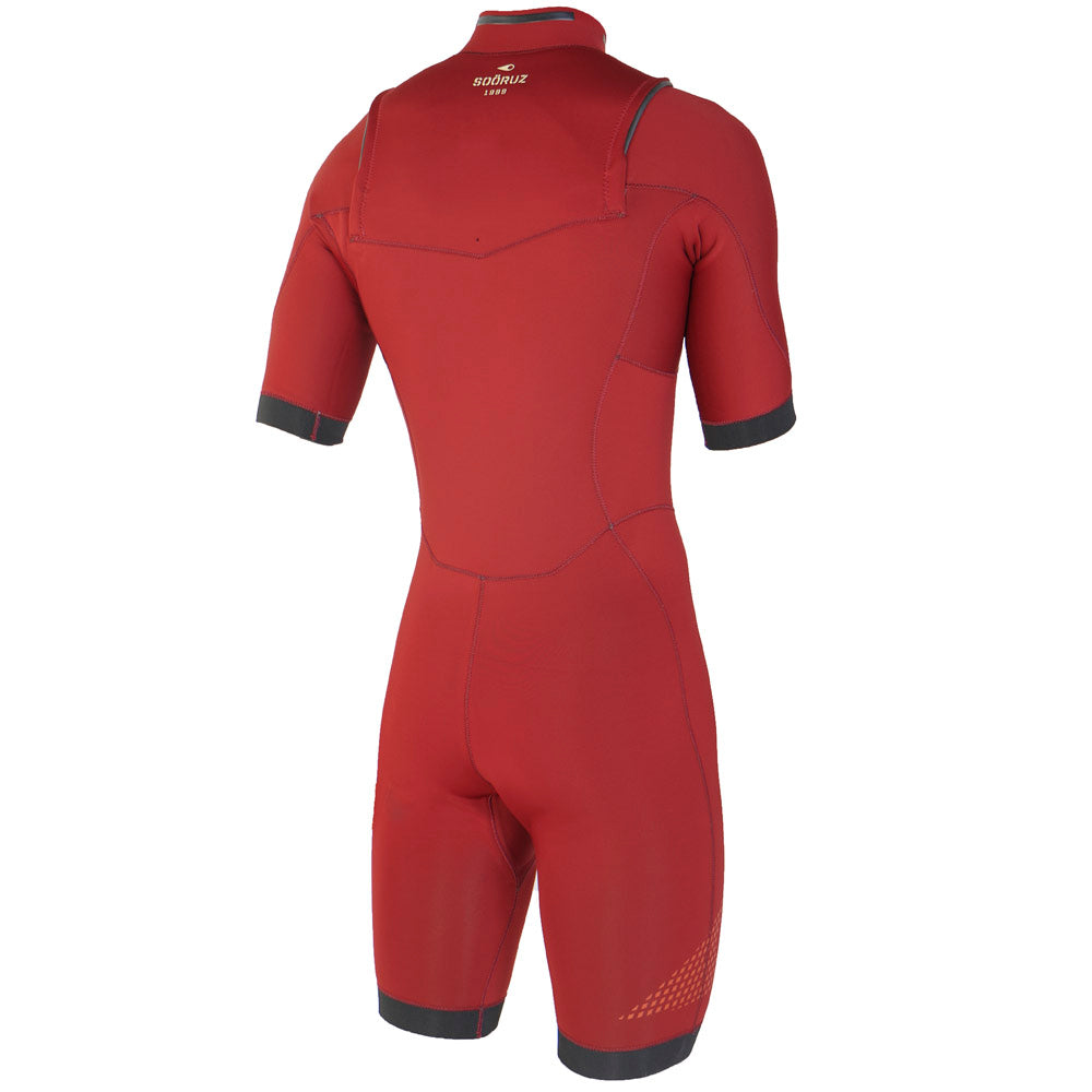 SOORUZ | SHORTY MEN FIGHTER 2/2 FZ RED 25 | XL חליפה קצרה גברים דוגית