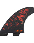 FCS | FCS II FILIPE TOLEDO SIGNATURE TRI FIN SET | חרבות פיליפה טולדו L KS surf ltd