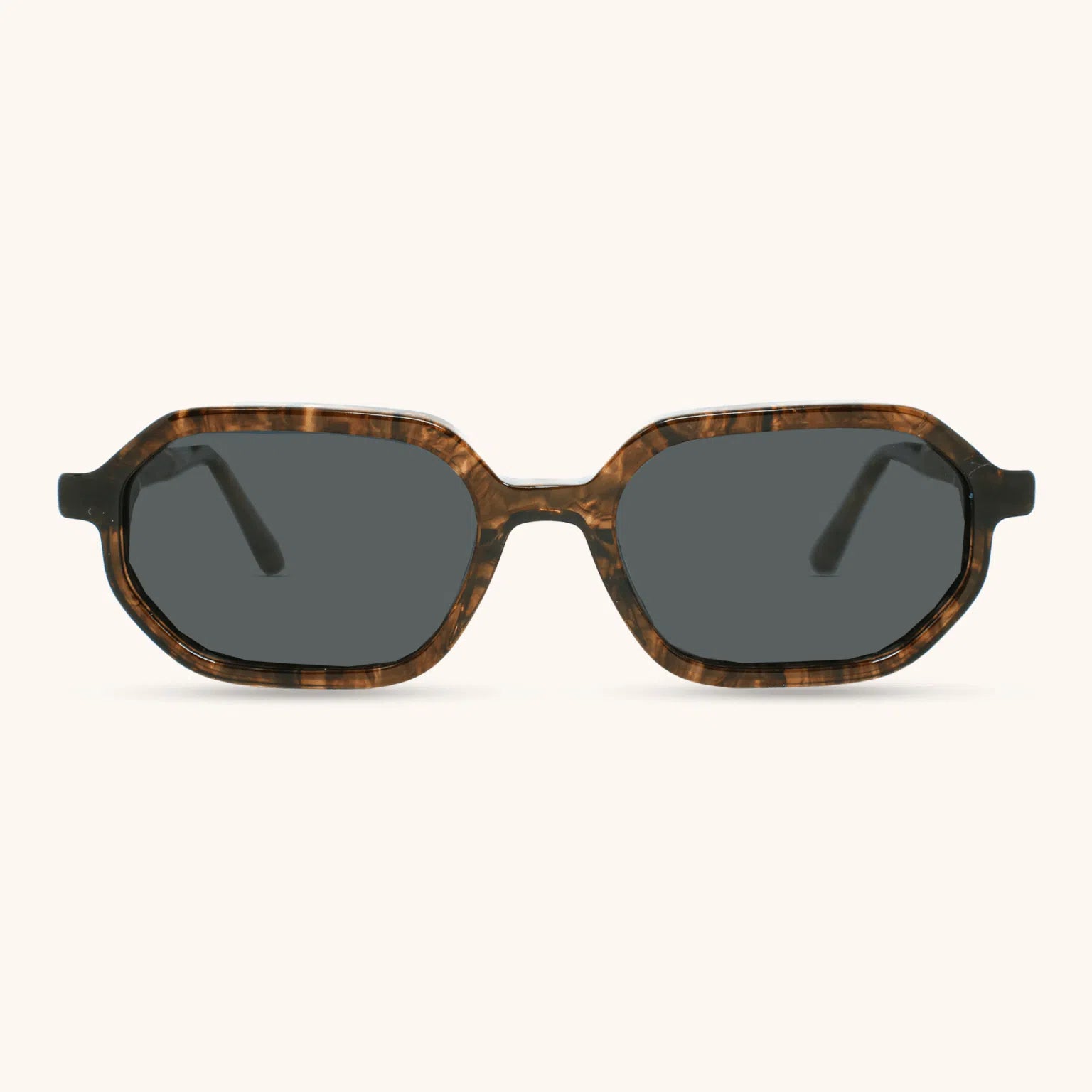 Mr Woodini | Fuji משקפי שמש Furry Brown Mr Woodini