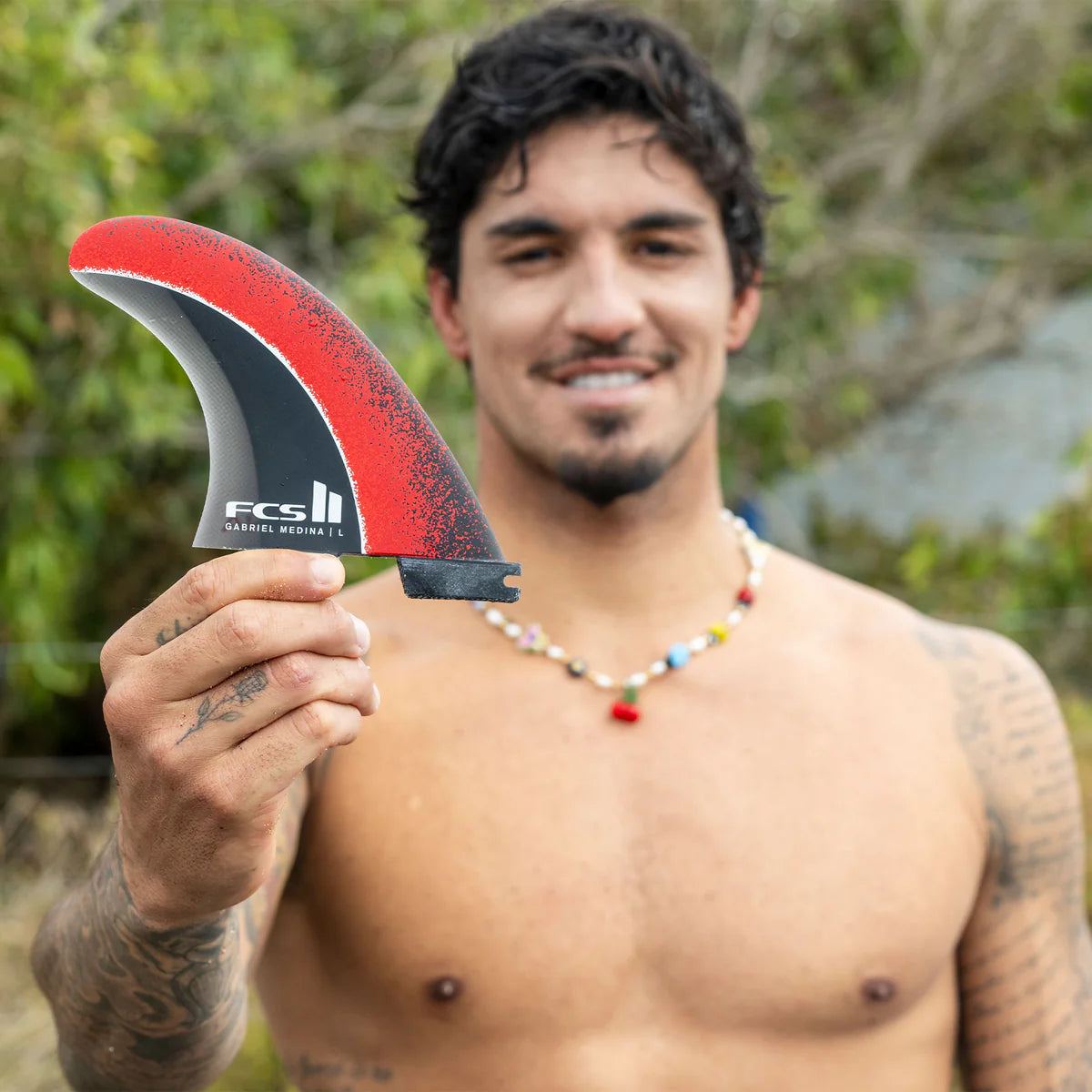 FCS | FCS II GABRIEL MEDINA SIGNATURE TRI FIN SET | חרבות גבריאל מדינה M KS surf ltd