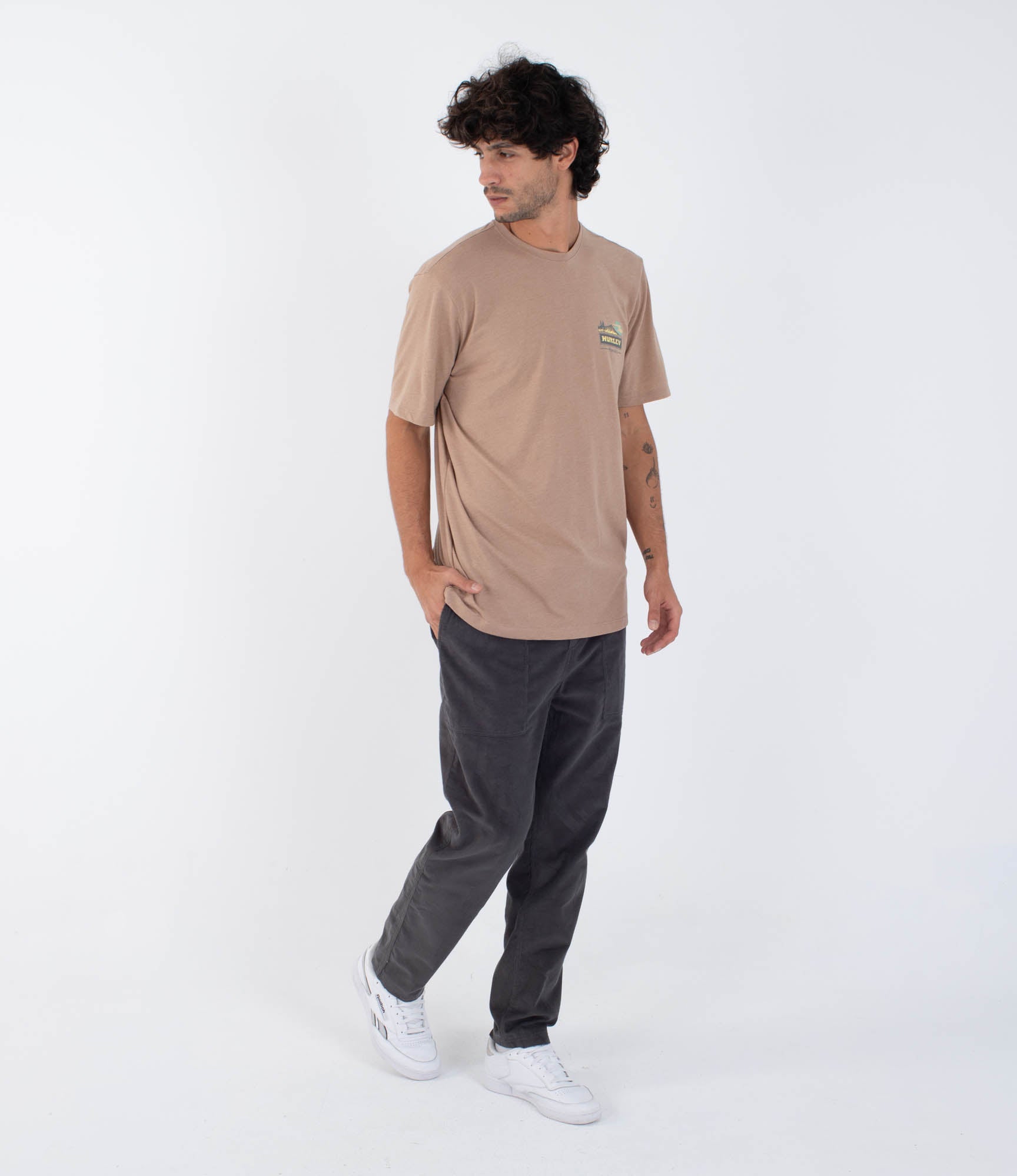 HURLEY | BAJA STRAIGHT CORD PANT | מכנס קורדרוי ארוך גברים הארלי 911