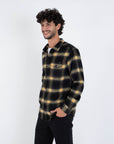 HURLEY | PORTLAND HEAVYWEIGHT FLANNEL | מכופתרת פלנל ארוכה גברים הארלי 911