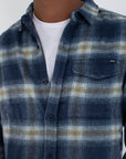 HURLEY | PORTLAND HEAVYWEIGHT FLANNEL | מכופתרת פלנל ארוכה גברים הארלי 911