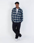 HURLEY | PORTLAND HEAVYWEIGHT FLANNEL | מכופתרת פלנל ארוכה גברים הארלי 911