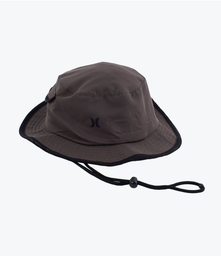 HURLEY | W H2O DRI KAIA BOONIE | כובע באקט עם שרוך וכיס אפור 911