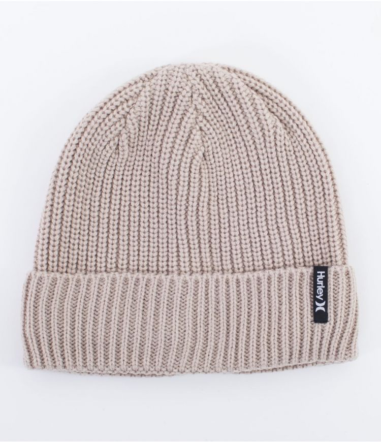 HURLEY | M MAX CUFF 2.0 | כובע צמר הארלי בז' 911