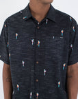 HURLEY | OAO LIDO STRETCH SS | חולצה מכופתרת קצרה 911