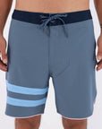 HURLEY | PHANTOM ECO BLOCK PARTY SOLID 18 NAVY | מכנס גלישה בגד ים 911