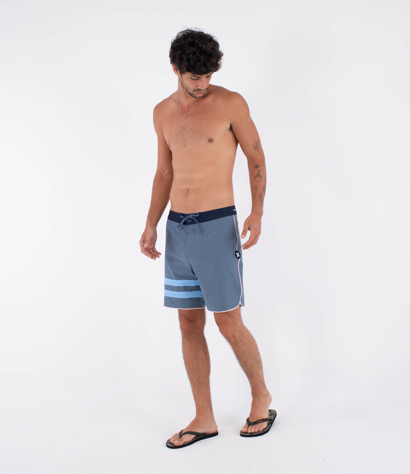 HURLEY | PHANTOM ECO BLOCK PARTY SOLID 18 NAVY | מכנס גלישה בגד ים 911