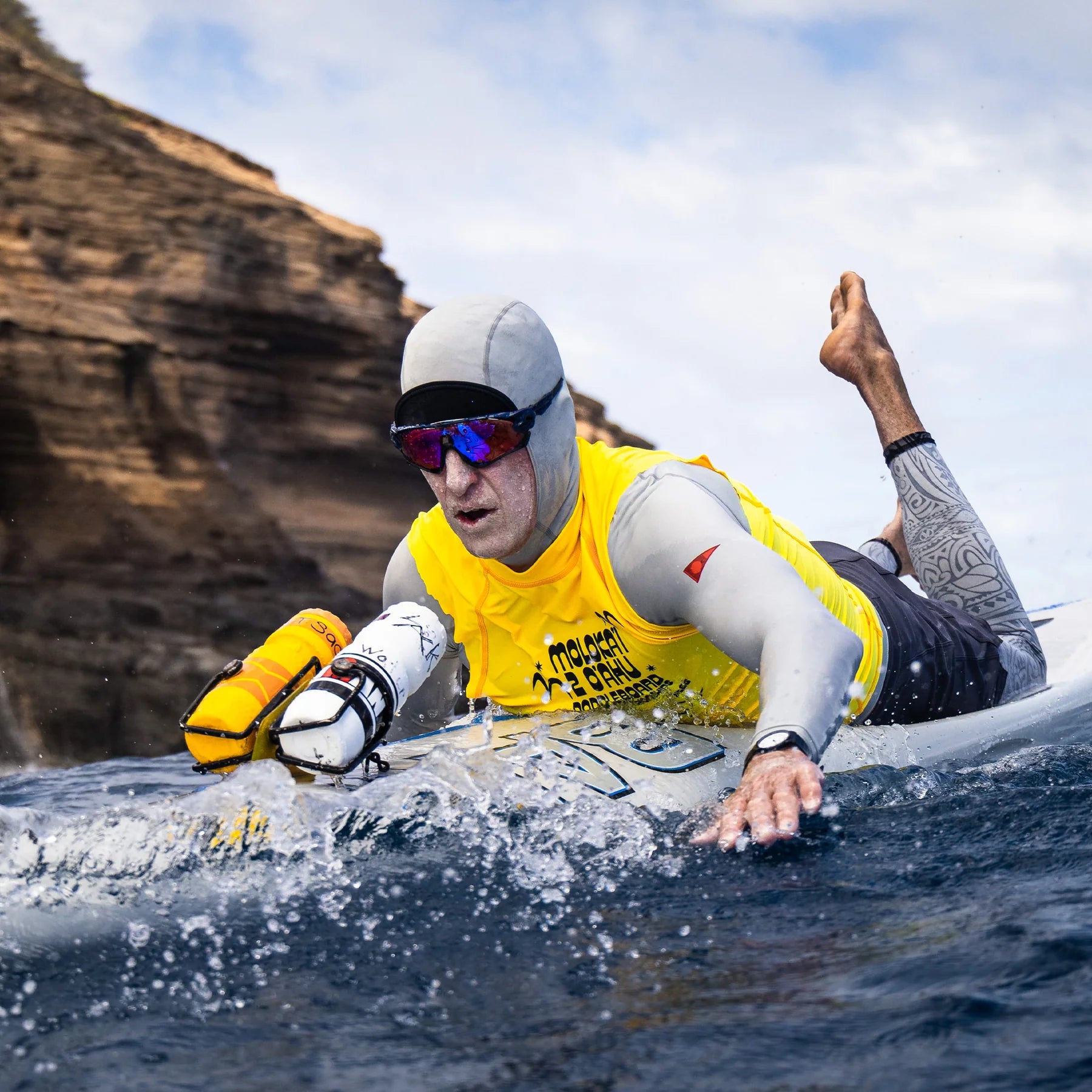 FLORENCE | LONG SLEEVE HOODED RASHGUARD | לייקרה קוק