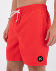 HURLEY | M VOLLEY ICON SOLID 17' | מכנס בגד ים אדום 911