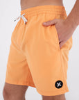 HURLEY | M VOLLEY ICON SOLID 17' | מכנס בגד ים כתום 911