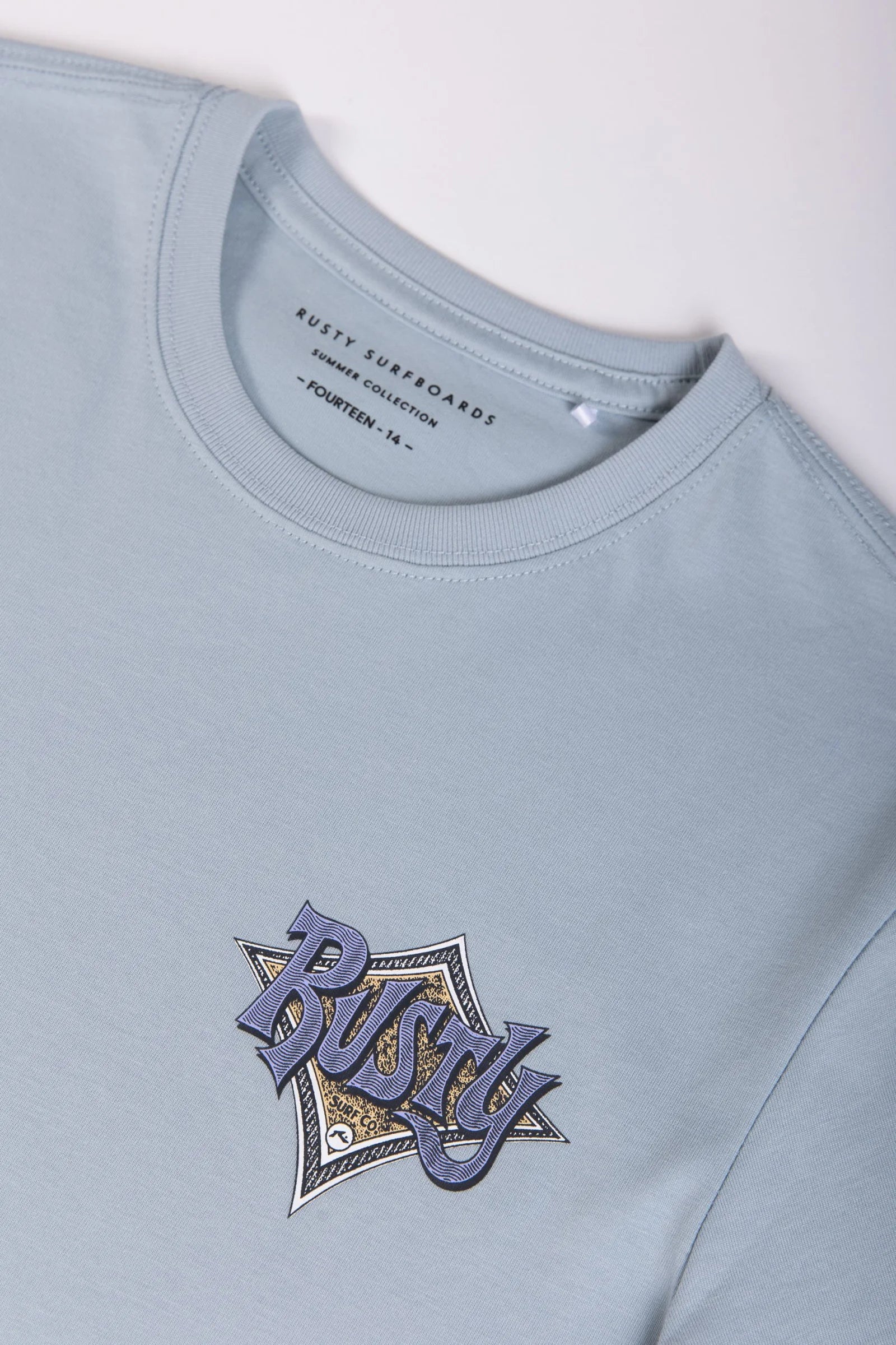 RUSTY | SHIRT TULIOIS BLUE | חולצה קצרה אוריונקה