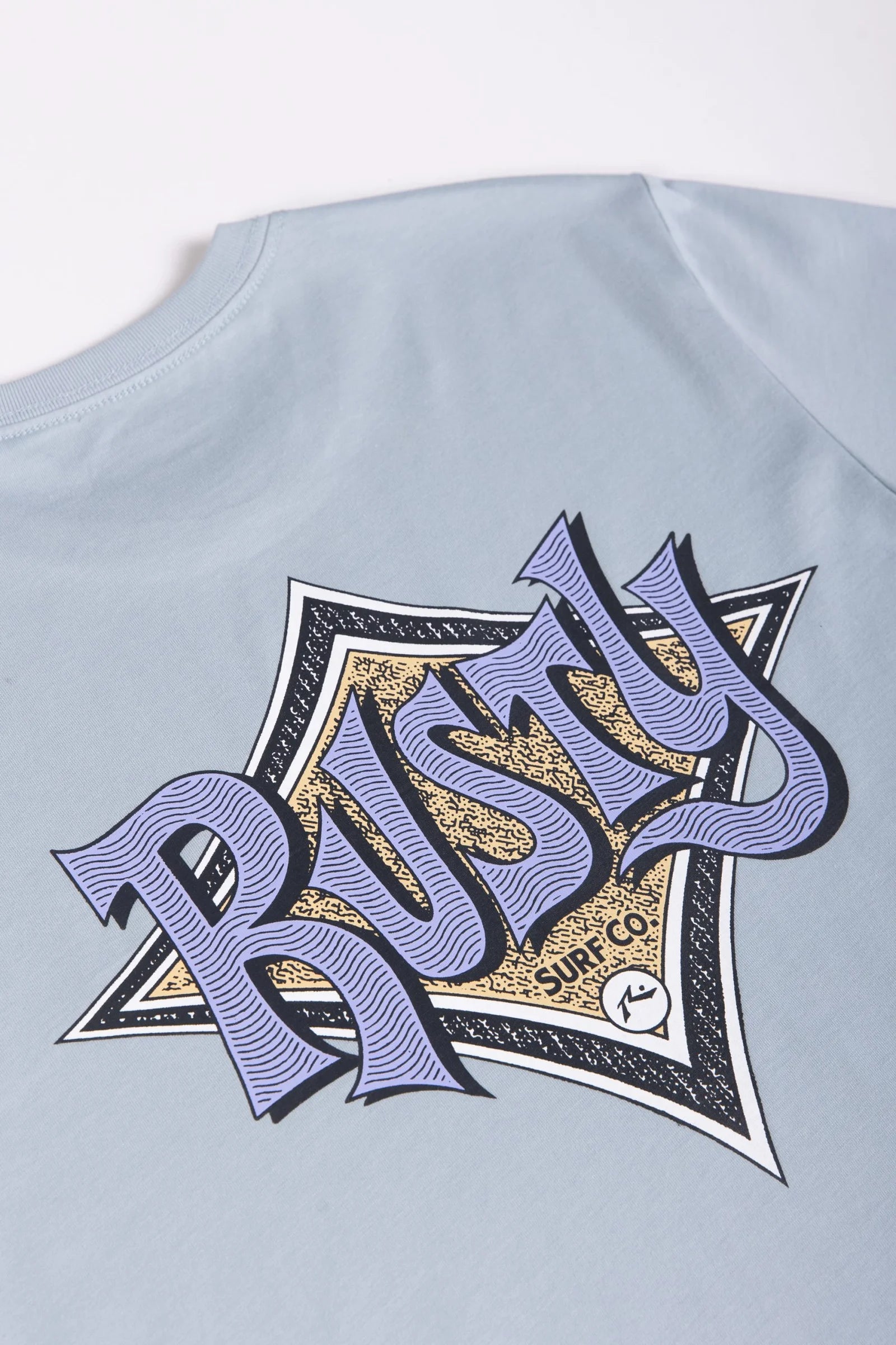 RUSTY | SHIRT TULIOIS BLUE | חולצה קצרה אוריונקה
