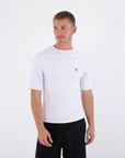 HURLEY | RASH SLIM FIT ICON CIRCLE SS | חולצת לייקרה לבנה 911