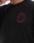 HURLEY | M SIDER BP SS TEE | חולצה שחור קצרה 911