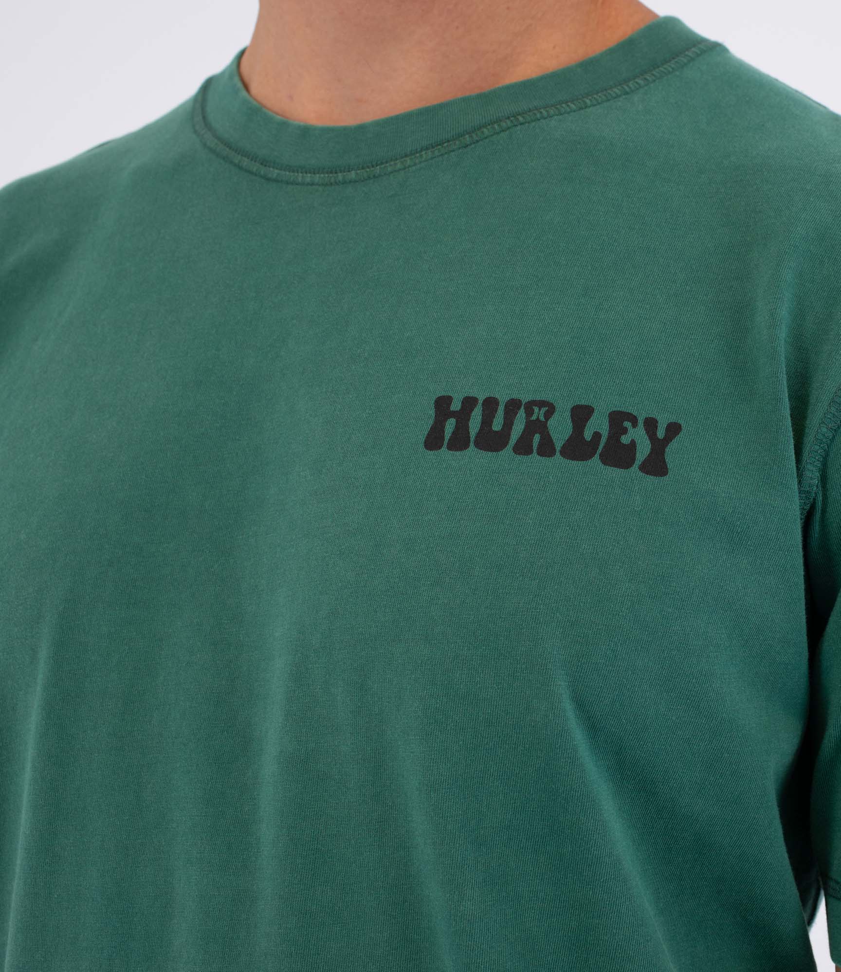 HURLEY | M SIDER BP SS TEE | חולצה קצרה ירוק 911