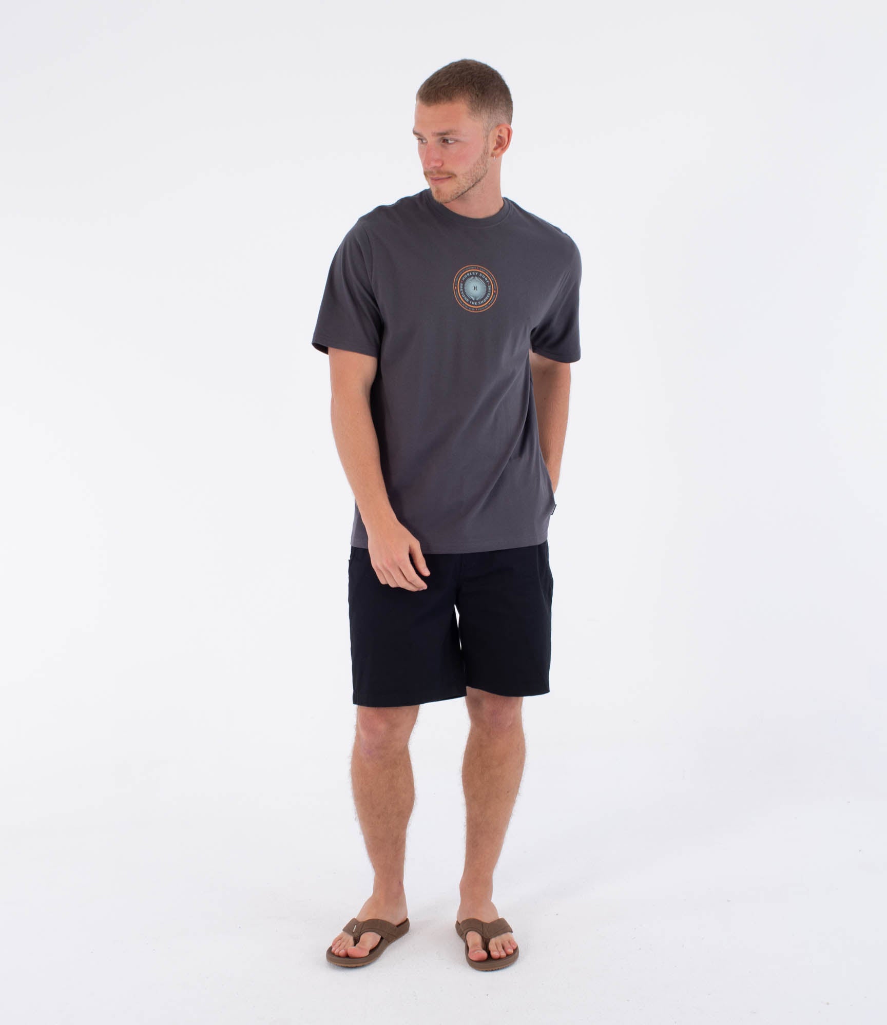 HURLEY | TEE SS PRINTING PRESS PINHEIROS | חולצה קצרה 911