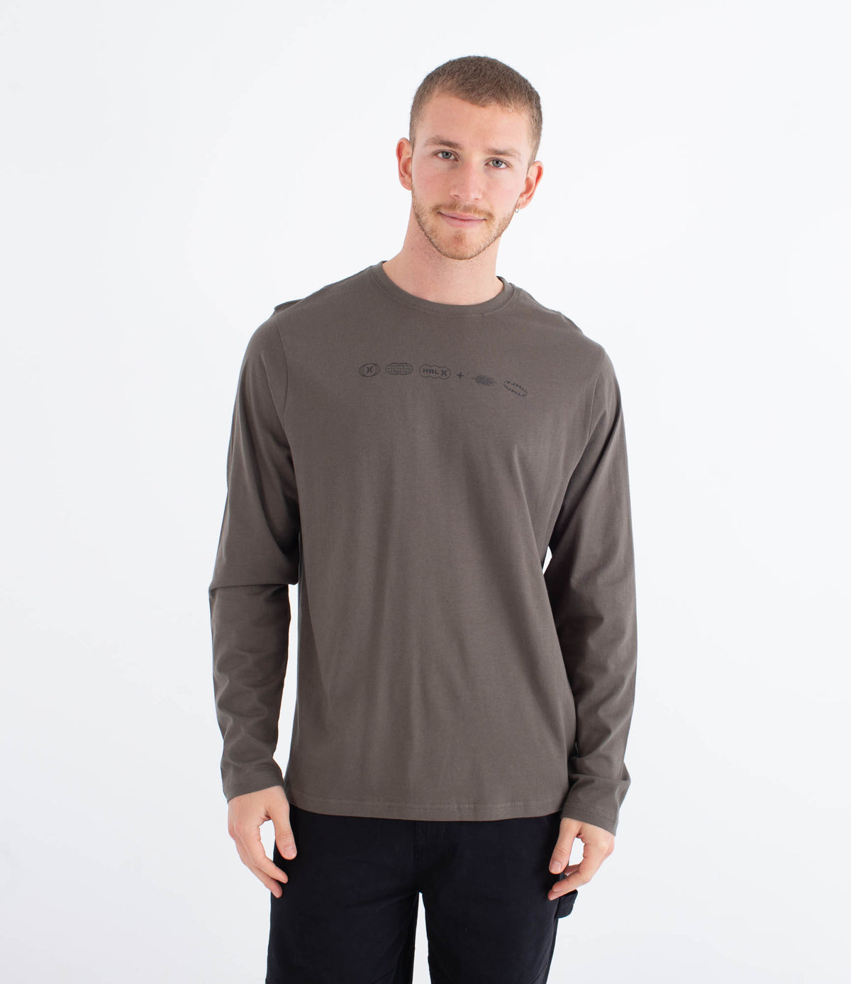 HURLEY | TEE LS PRINTING PRESS MATERO | טי שירט שרוול ארוך
