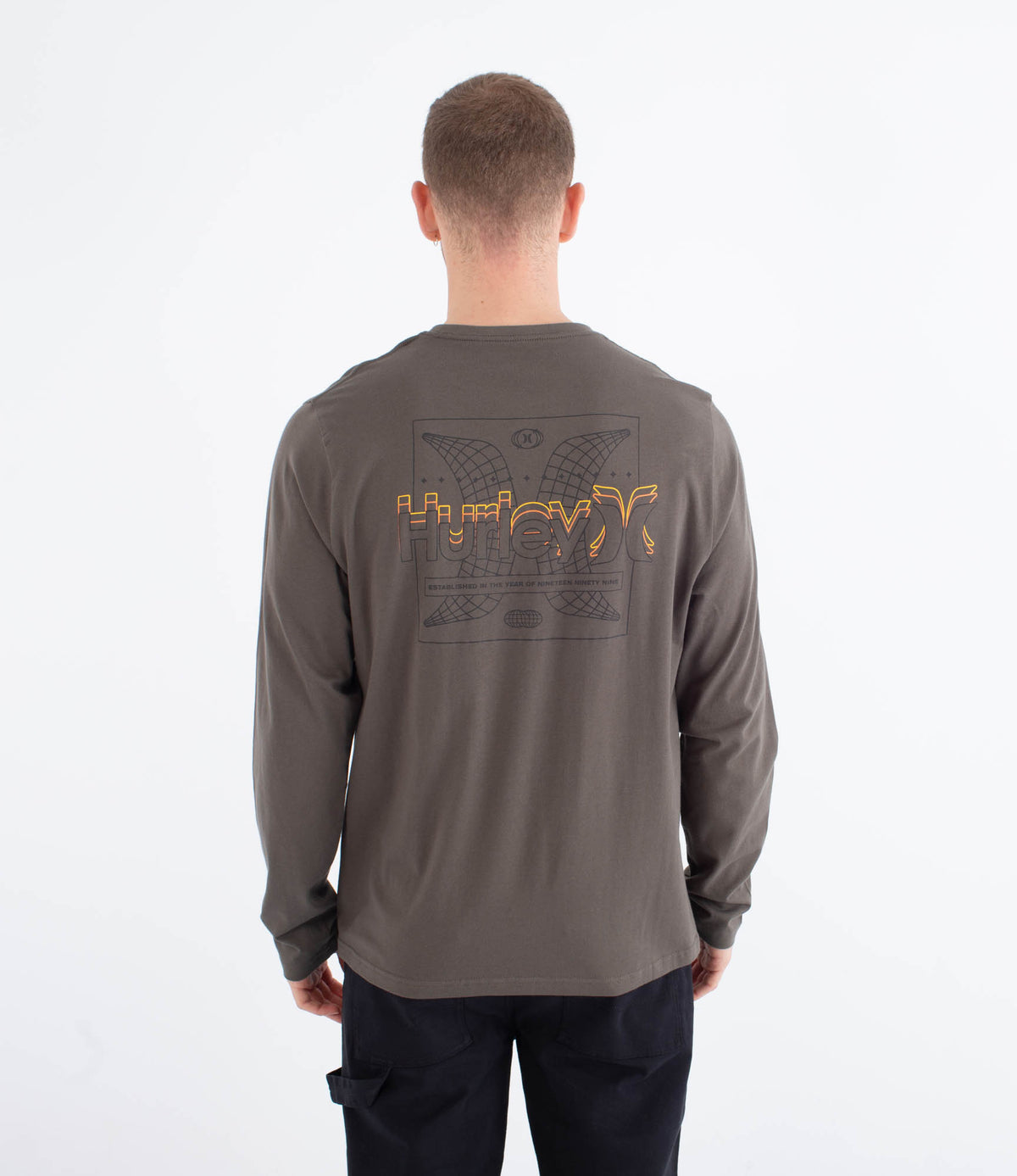 HURLEY | TEE LS PRINTING PRESS MATERO | טי שירט שרוול ארוך