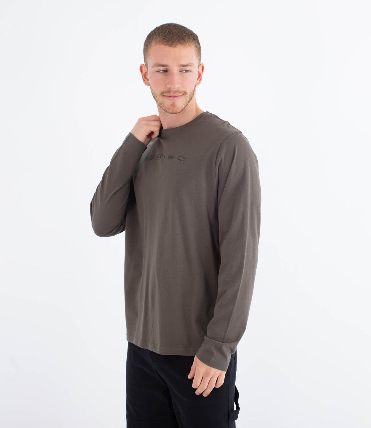 HURLEY | TEE LS PRINTING PRESS MATERO | טי שירט שרוול ארוך