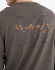 HURLEY | TEE LS PRINTING PRESS MATERO | טי שירט שרוול ארוך