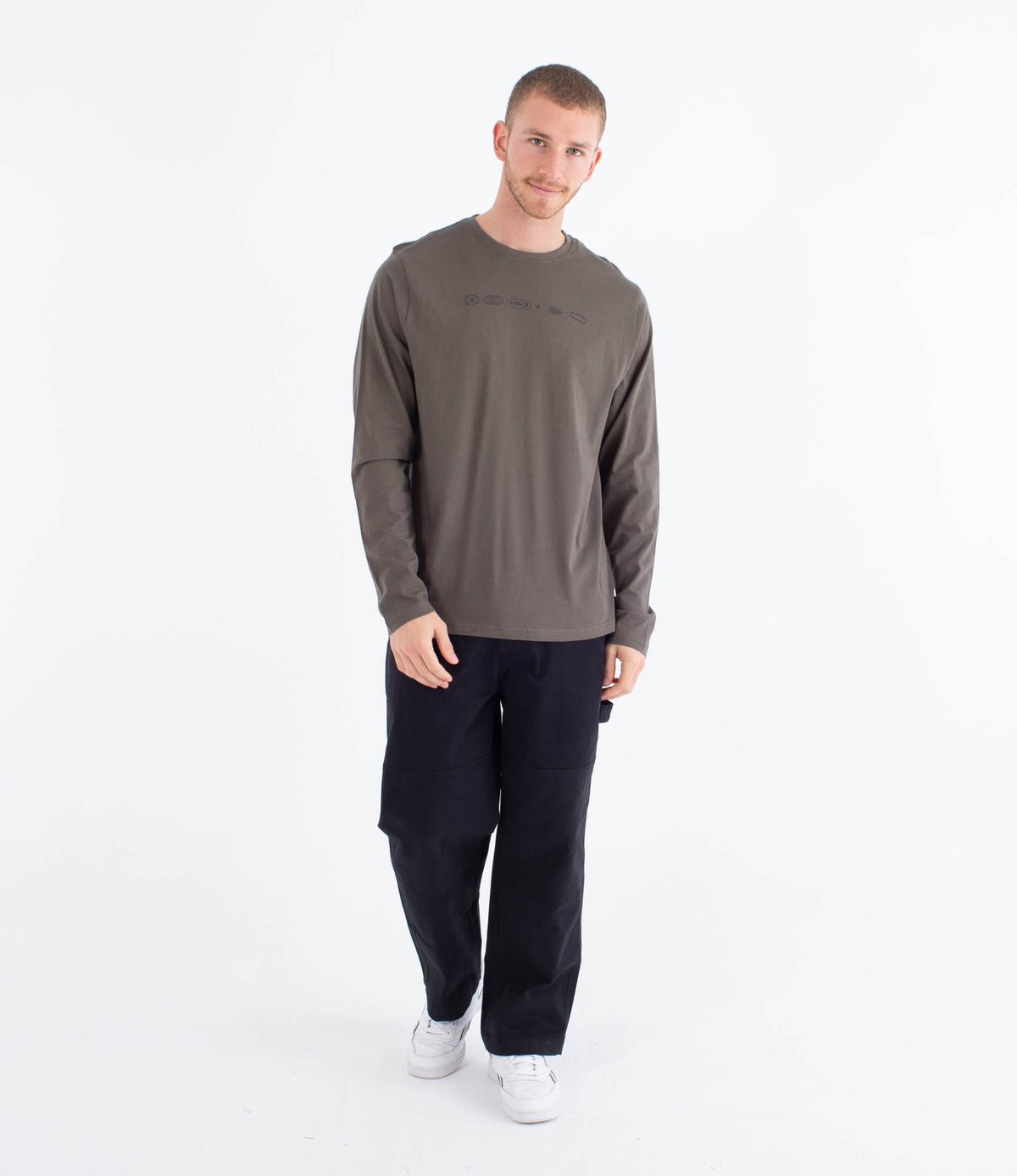 HURLEY | TEE LS PRINTING PRESS MATERO | טי שירט שרוול ארוך
