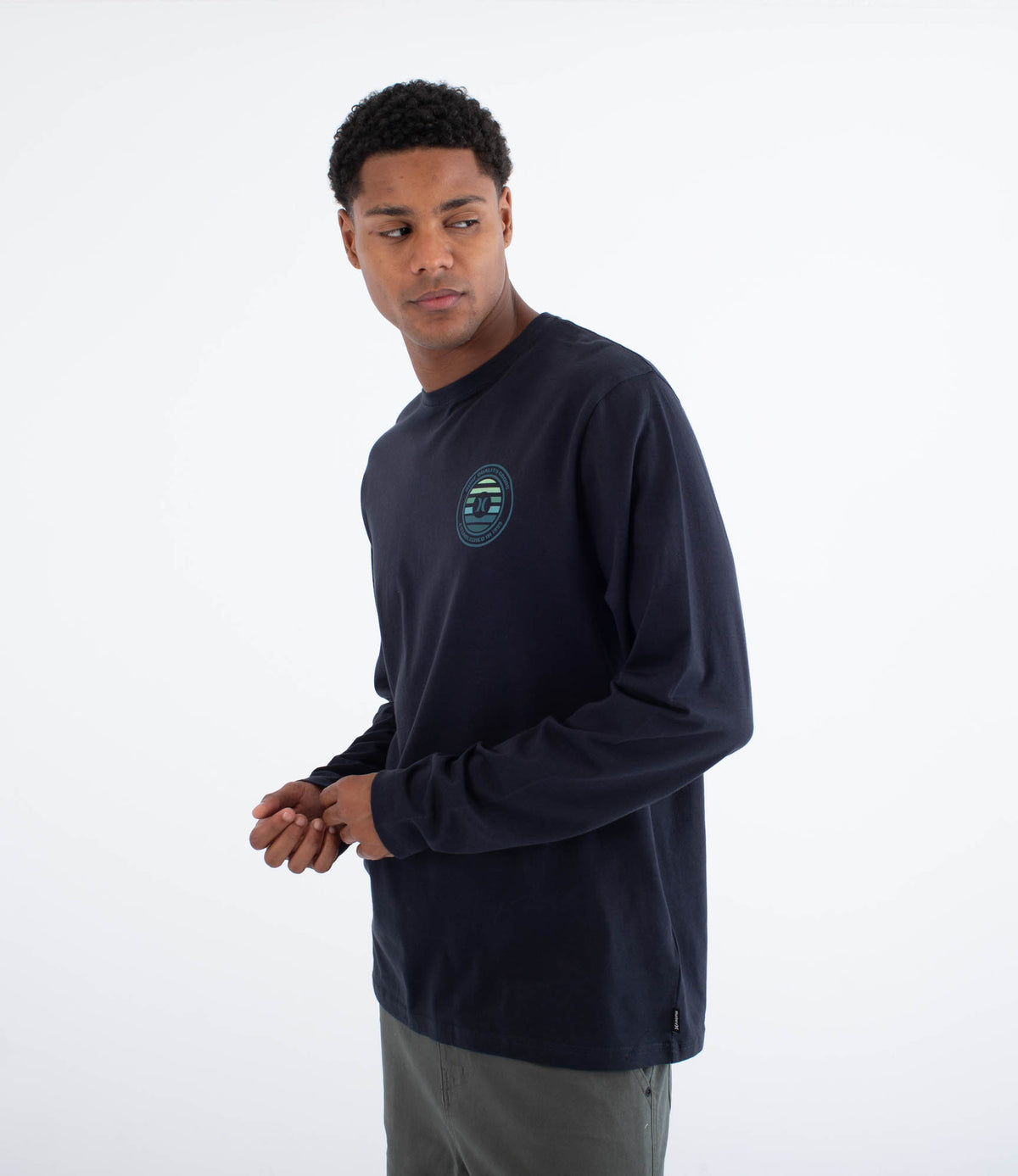 HURLEY | TEE LS PRINTING PRESS LOUIS | טי שירט שרוול ארוך