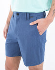 HURLEY | PHANTOM HEATHER WALKSHORT 18 | מכנס קצר כחול 911