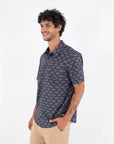 HURLEY | M WOVEN SS PRINTING PRESS ARBORE | חולצה מכופתרת קצרה 911