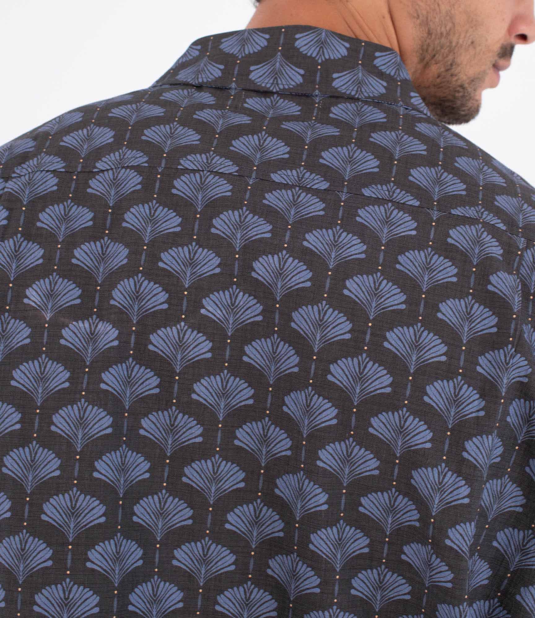 HURLEY | M WOVEN SS PRINTING PRESS ARBORE | חולצה מכופתרת קצרה 911