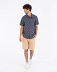 HURLEY | M WOVEN SS PRINTING PRESS ARBORE | חולצה מכופתרת קצרה 911
