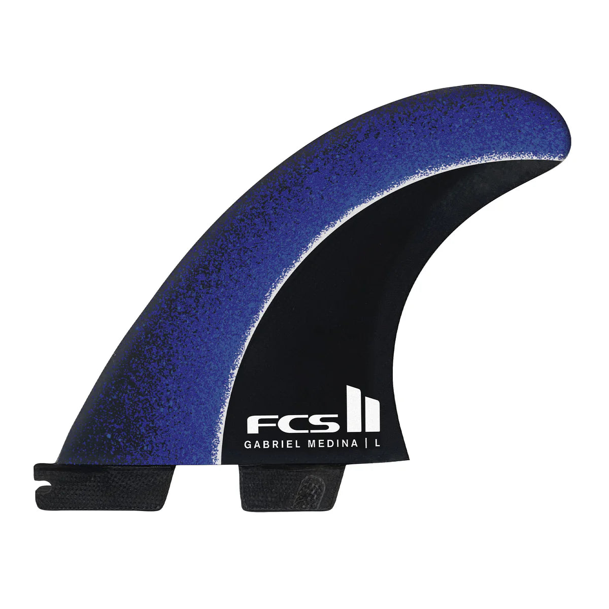 FCS | FCS II GABRIEL MEDINA SIGNATURE TRI FIN SET | חרבות גבריאל מדינה M כחול שחור KS surf ltd