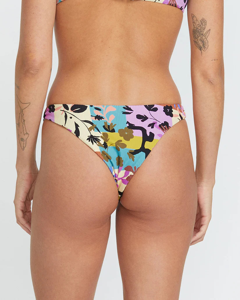 VOLCOM | PRAIRIE PUNK KNOTTED TEENY |  בגד ים נשים חלק תחתון