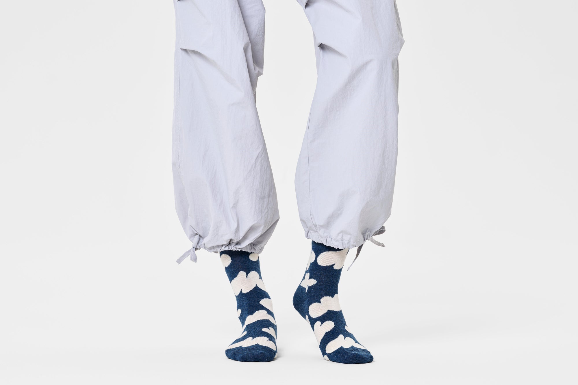 HAPPY SOCKS |CLOUDY SOCK | האפי סוקס זוג גרביים עננים 911