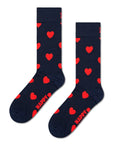 HAPPY SOCKS | HEART SOCK | האפי סוקס זוג גרביים לבבות 911