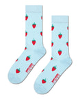 HAPPY SOCKS | LITE STRAWBERRY SOCK | האפי סוקס זוג גרביים תות 911