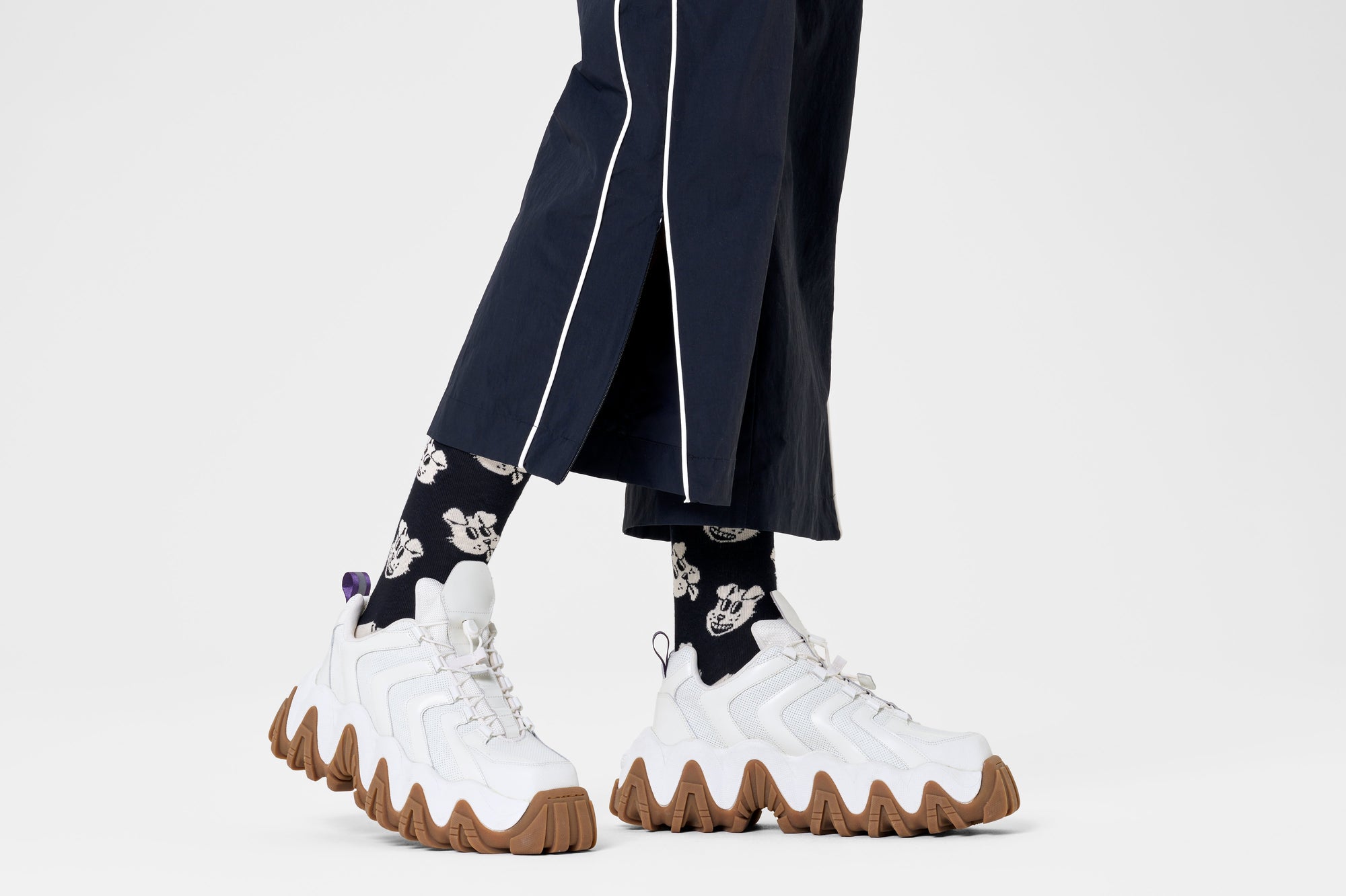 HAPPY SOCKS | DOG SOCK | האפי סוקס זוג גרביים כלב 911