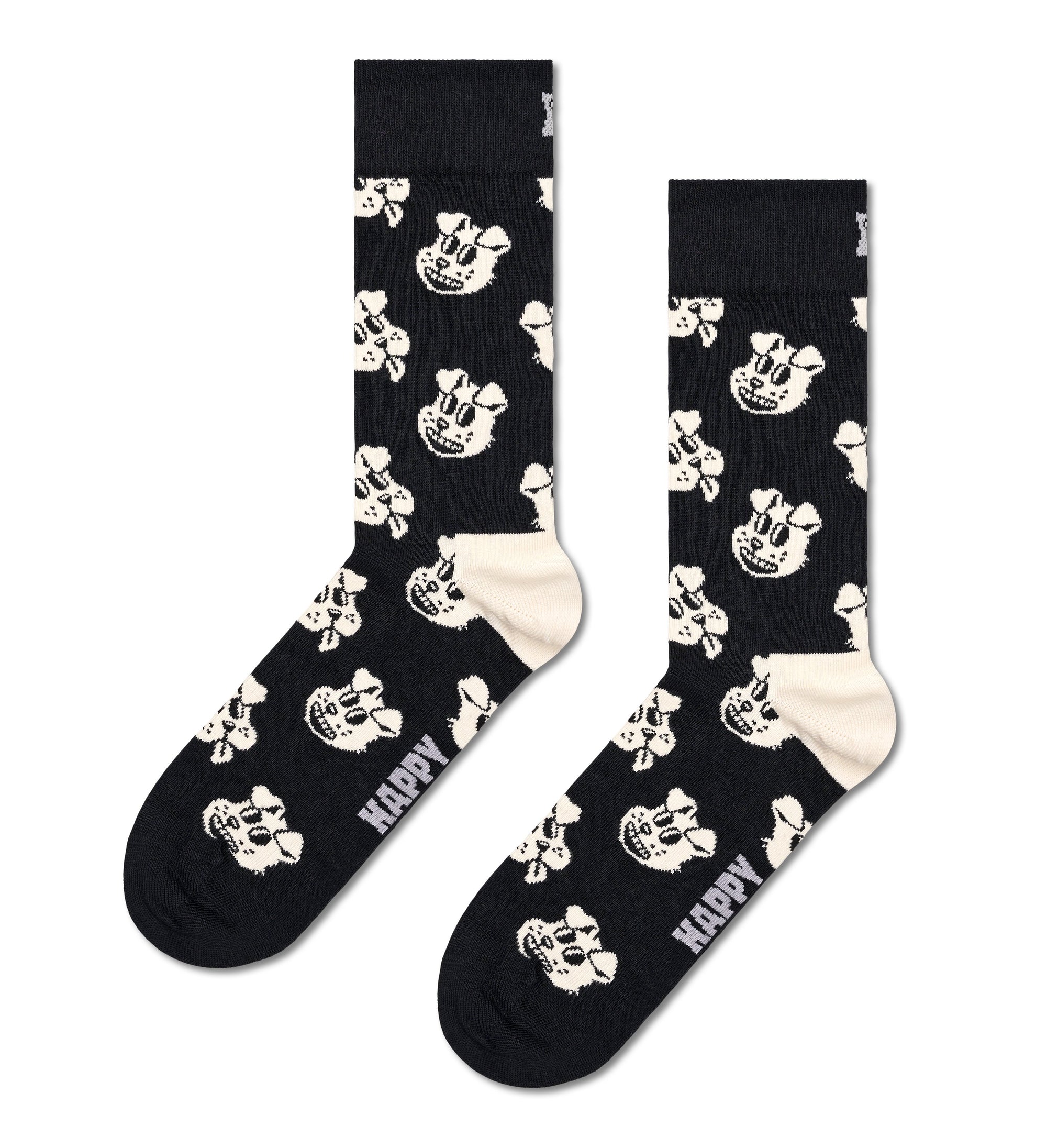 HAPPY SOCKS | DOG SOCK | האפי סוקס זוג גרביים כלב 911