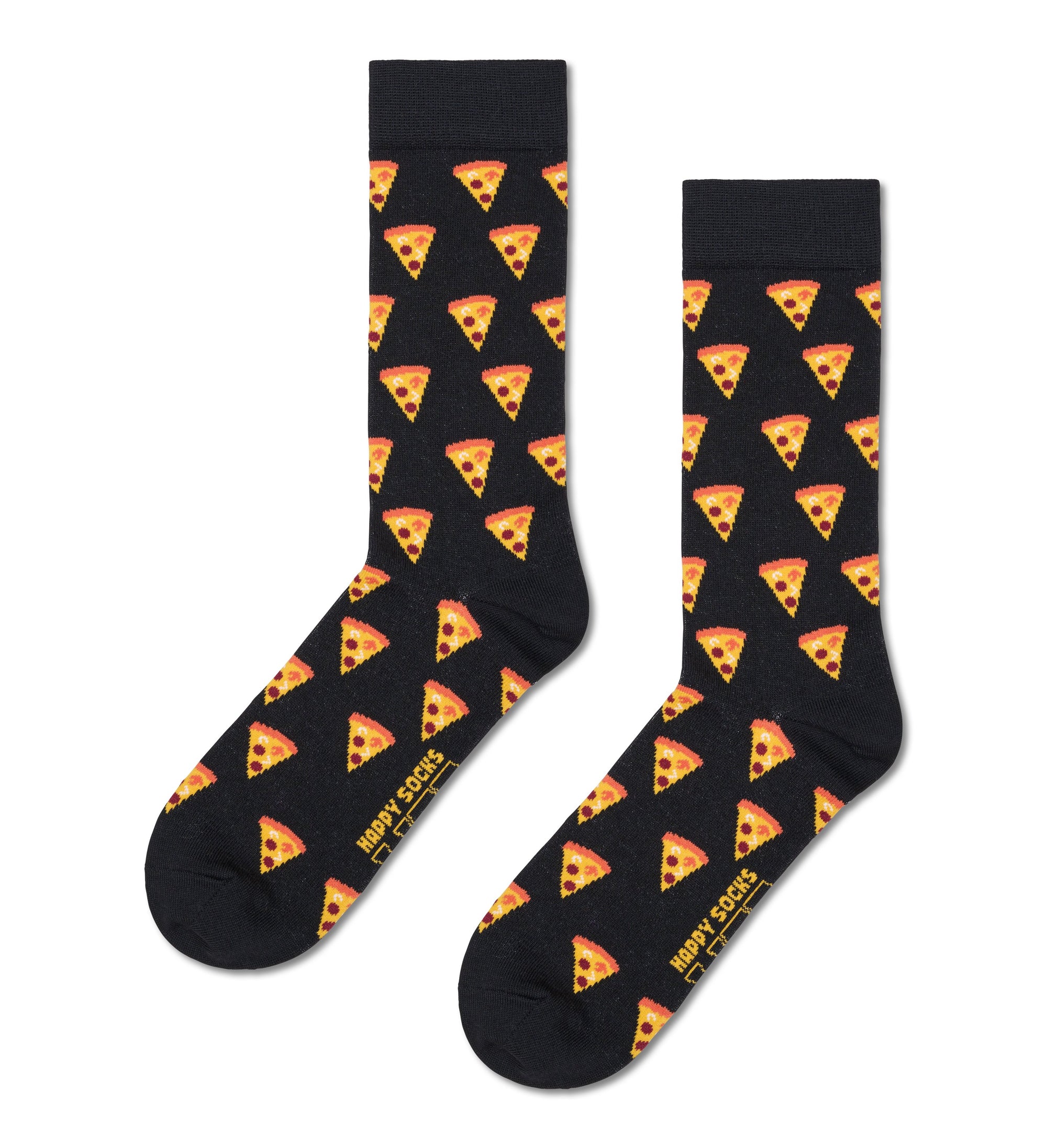 HAPPY SOCKS | LITE PIZZA SOCK | האפי סוקס זוג גרביים פיצה 911