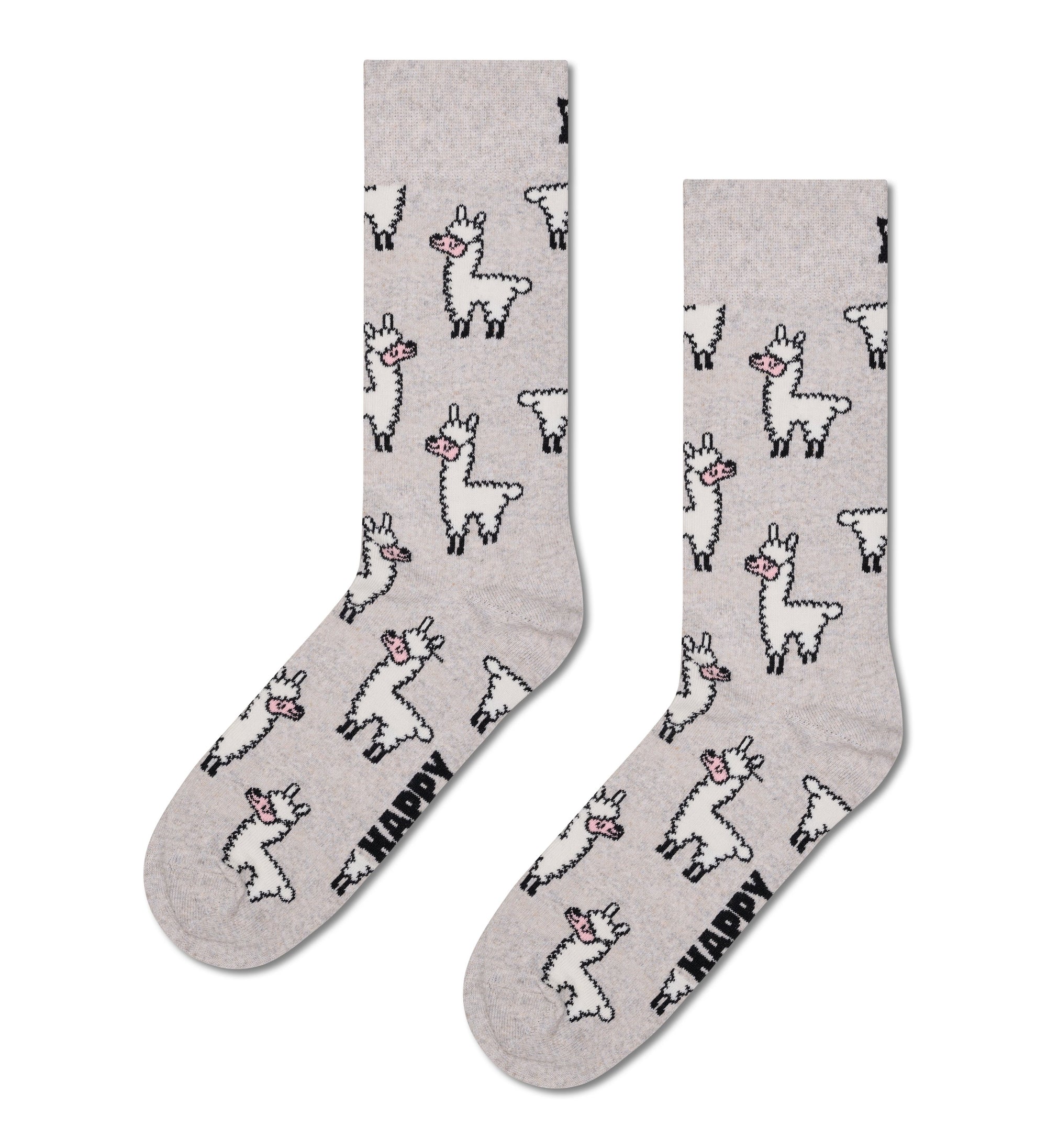 HAPPY SOCKS | LLAMA SOCK | האפי סוקס זוג גרביים לאמה 911