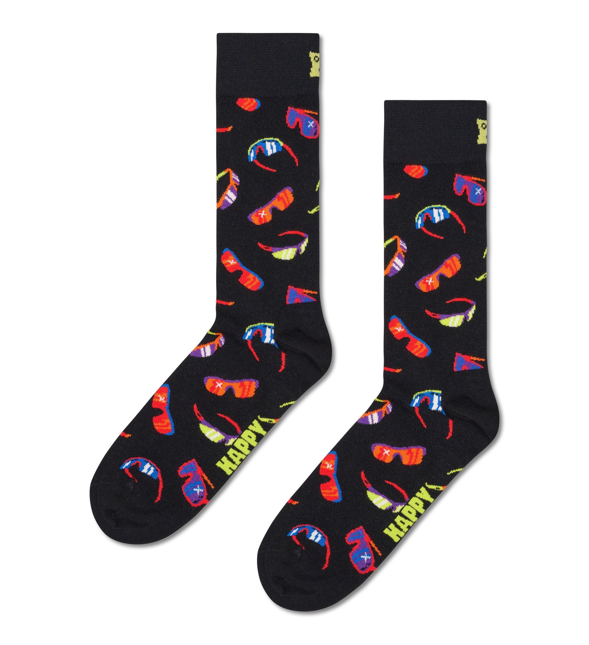 HAPPY SOCKS | GLASSES SOCK | האפי סוקס זוג גרביים משקפיים 911